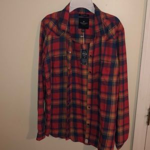 American Eagle Boyfriend Fit Flannel